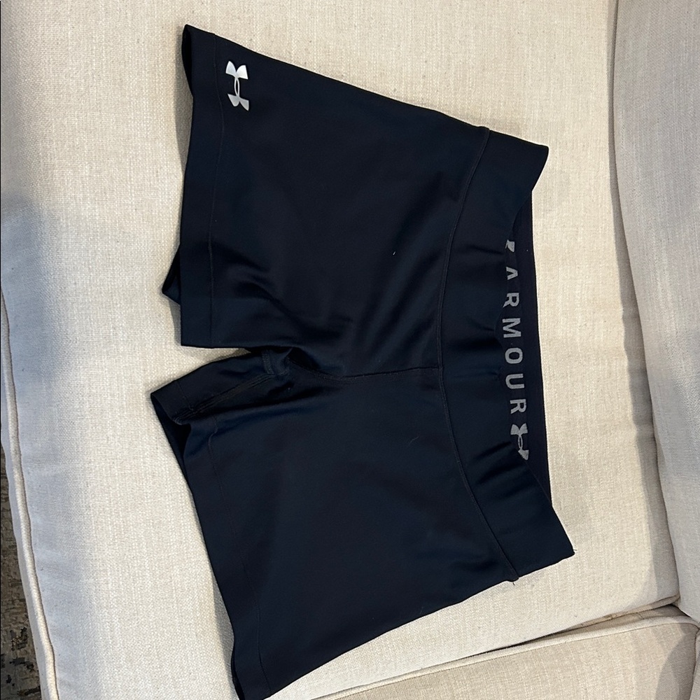 Under Armour Women's Black Athletic Shorts